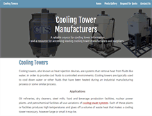 Tablet Screenshot of cooling-towers.net